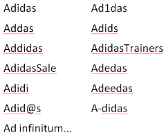 Adidas Attempts